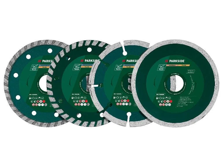 Set de disques pour meuleuse d'angle, Ø 115 mm